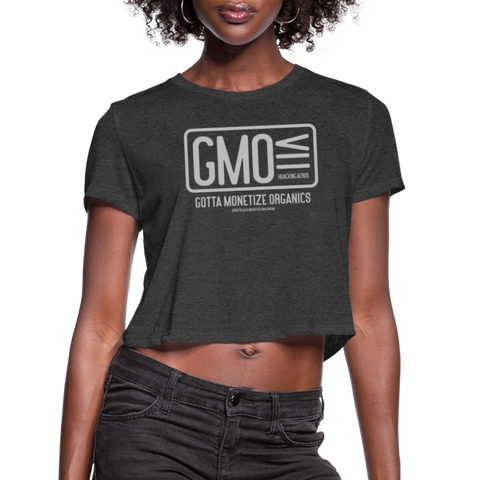 GMO Heavy Tee (W) - deep heather