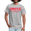 FOMO Red Acro B&C Tee - heather gray