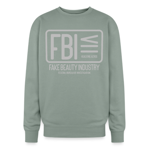 FBI Oversized Sweatshirt - sage