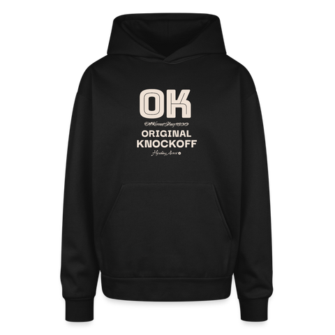 OK Oversized Hoodie - black