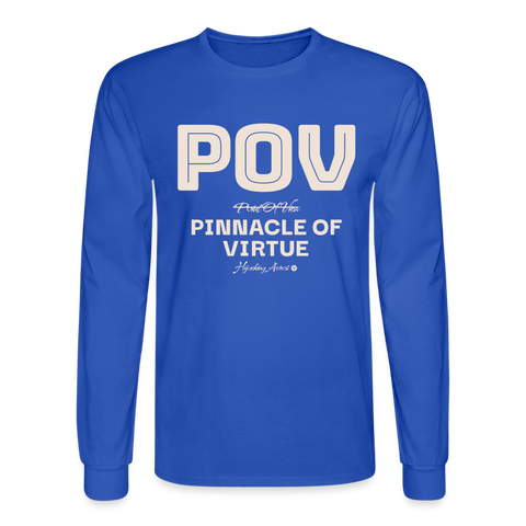 POV Long Sleeve - royal blue