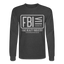 FBI Long Sleeve - heather black