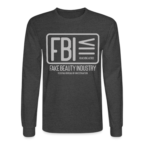 FBI Long Sleeve - heather black