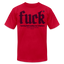 FUCK Blue Acro B&C Tee - red