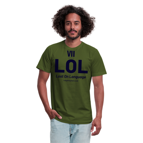 LOL Blue Acro Tshirt - olive