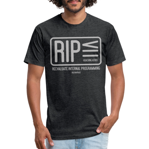 RIP Tee - heather black