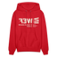 WEF Beige Acro Hoodie - red