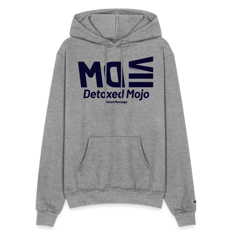 DM Blue Acro Champion Hoodie - heather gray