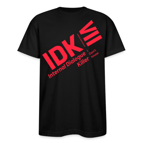 IDK Red Acro Heavy Tee - black