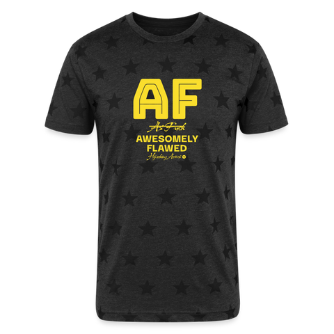 AF Tee - charcoal star 