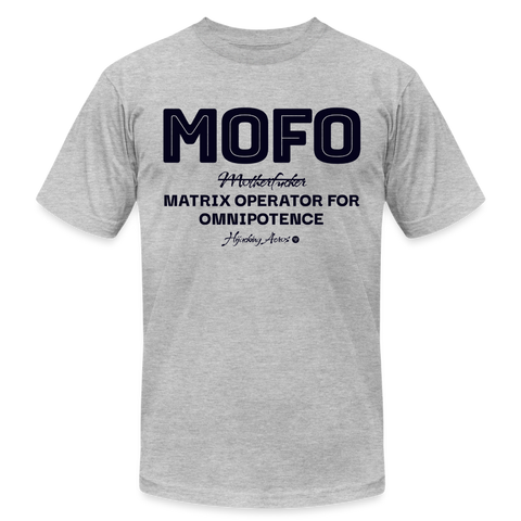 MOFO Tee - heather gray