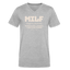 MILF V Neck - heather gray