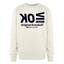 OK Red Acro Oversized Sweatshirt - ivory