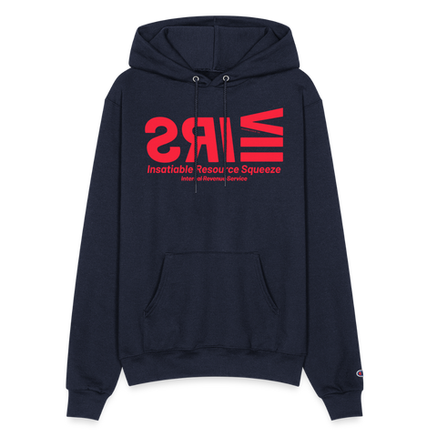 IRS Red Acros Champion Hoodie - navy