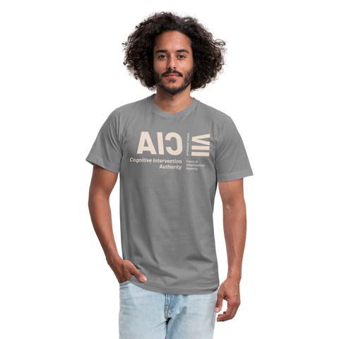 CIA Beige Acro Tshirt - slate