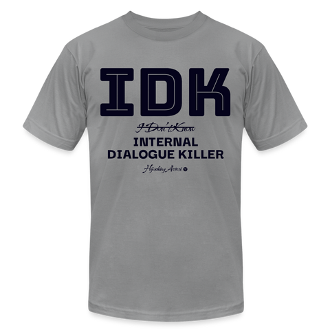 IDK Tee - slate