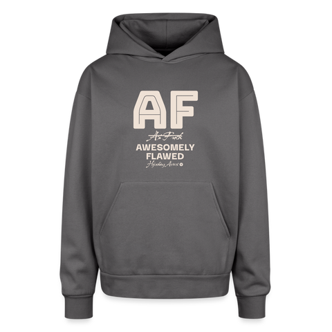 AF Oversized Hoodie - graphite gray