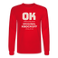 OK Long Sleeve - red