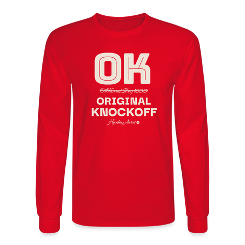 OK Long Sleeve - red