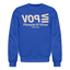 POV Beige Acro Sweat - royal blue