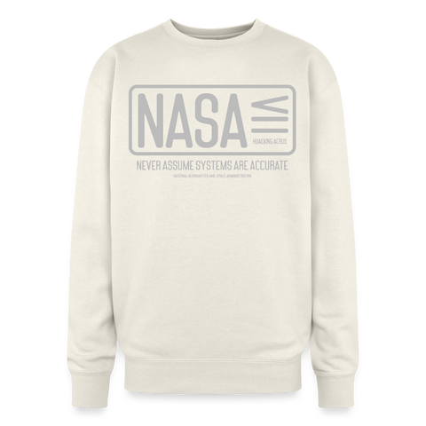 NASA Oversized Sweatshirt - ivory