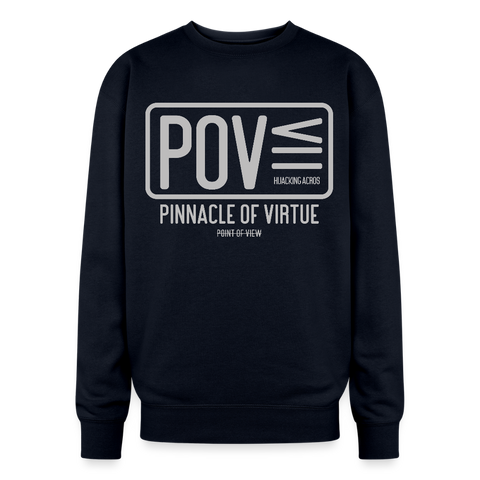 POV Oversized Sweatshirt - navy