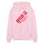 BRB Red Acro Hoodie - pale pink