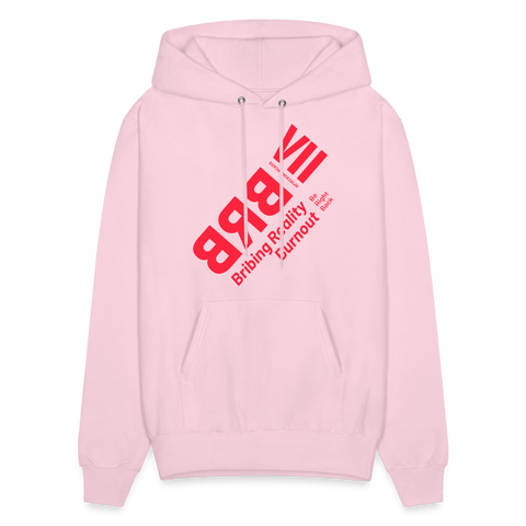 BRB Red Acro Hoodie - pale pink