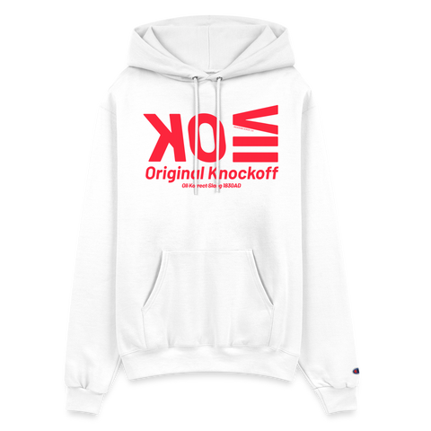 OK Red Acro Champion Hoodie - white