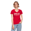 Women's V-Neck T-Shirt - red