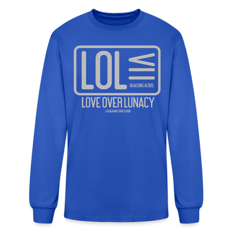 LOL Long Sleeve - royal blue
