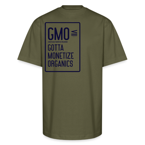 GMO Heavy Tee - classic olive