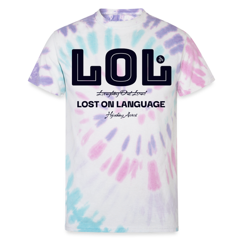 LOL Tee - Pastel Spiral