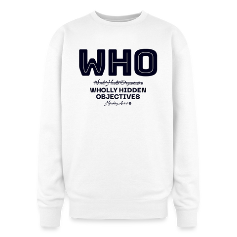 WHO Oversized Sweatshirt - white