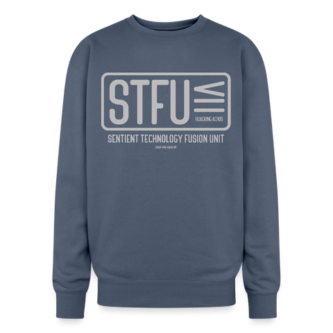 STFU Oversized Sweatshirt - stone blue