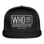 WHO Truckers Hat - black/black