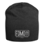 FOMO Beanie - charcoal grey