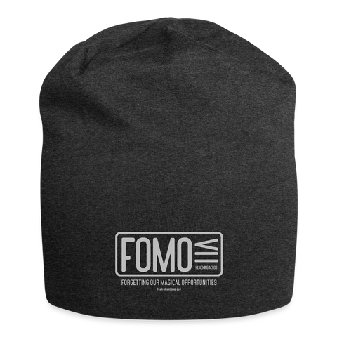 FOMO Beanie - charcoal grey