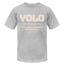 YOLO Tee - heather gray