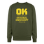 OK Oversized Sweatshirt - olive green