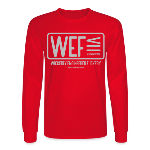 WEF Long Sleeve - red
