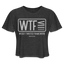 WTF Cropped (W) - deep heather