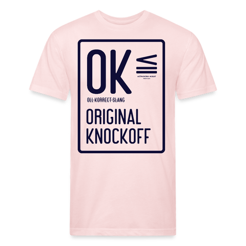 OK Tee - blush pink 