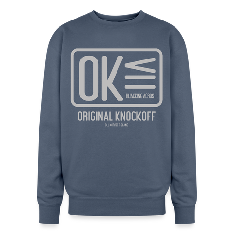 OK Oversized Hoodie - stone blue