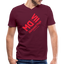 DM Red Acro B&C V Neck - maroon