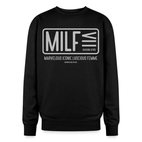 MILF Oversized Sweatshirt - black