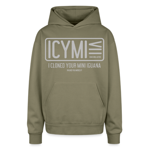 ICYMI Oversized Hoodie - olive