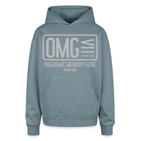 OMG Oversized Hoodie - stone blue