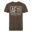 AF Tee - heather espresso