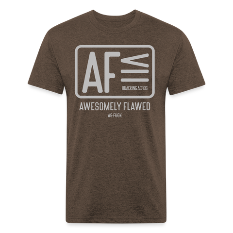 AF Tee - heather espresso